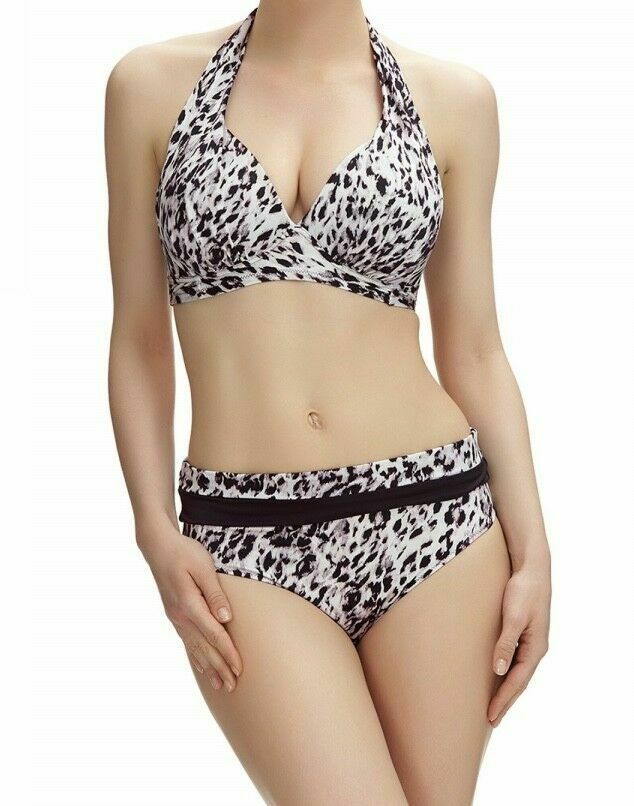 Fantasie Masai Mara Halterneck Bikini Bra Fold Pant Set