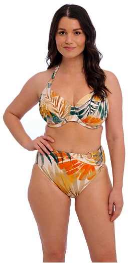Fantasie Maya Bay Halterneck Bikini Bra Warm Sunset