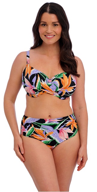 Fantasie Mykonos Cove Full Cup Bikini Bra Black