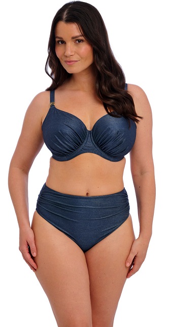 Fantasie Paros Coast Full Cup Bikini Bra High Waisted Pant Midnight Sparkle