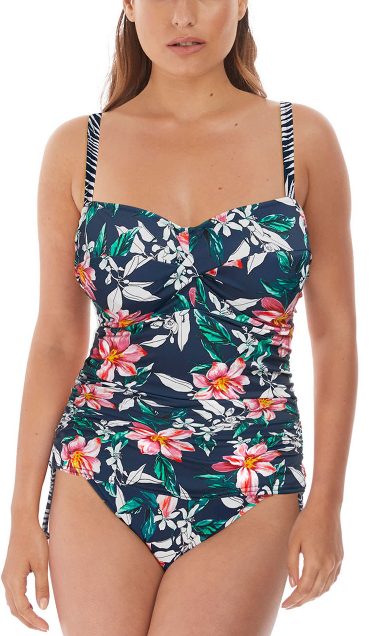 Fantasie Port Maria Twist Front Tankini Ink