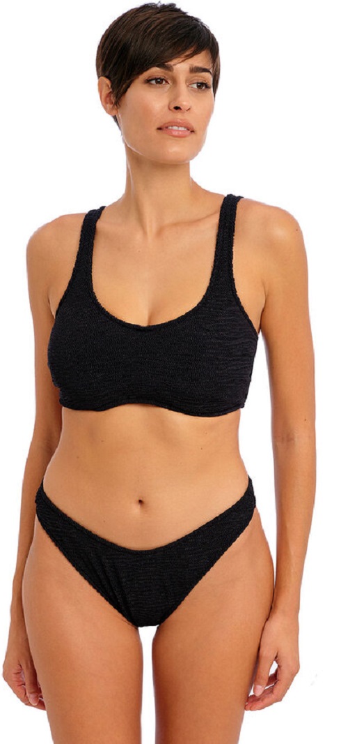 Freya Ibiza Waves Underwired Braletee Nikini Bra Black