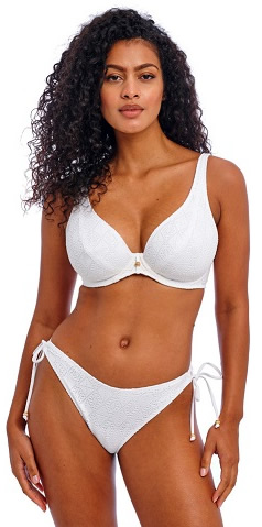 Freya Nomad Nights High Apex Bikini Bra Tie Pant White