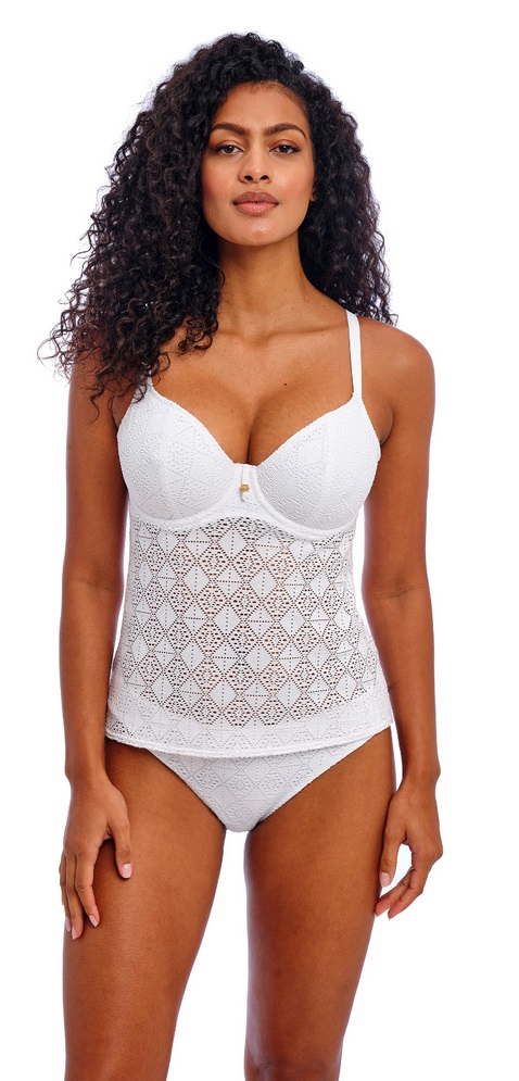 Freya Nomad Nights Padded Tankini White