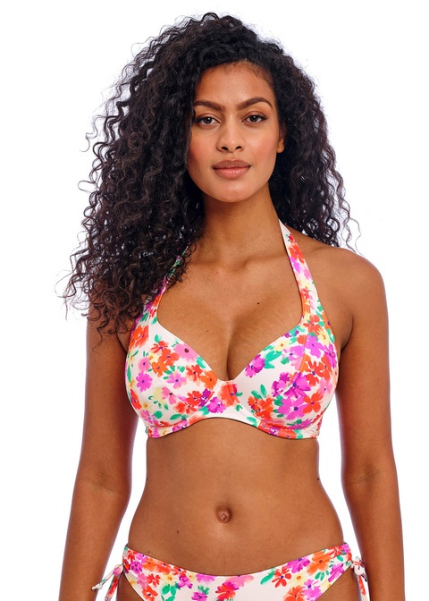 Freya Summer Sould Halterneck Bikini Bra White