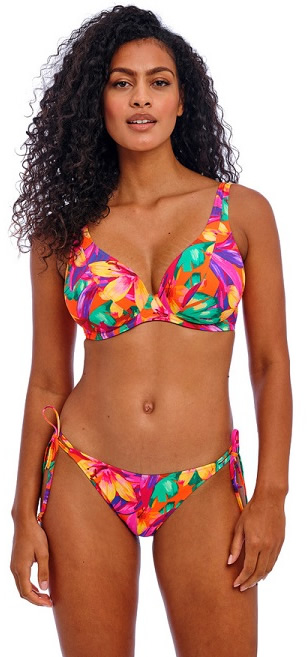 Freya Sun Haze High Apex Bikini Bra Pant Set Mandarin
