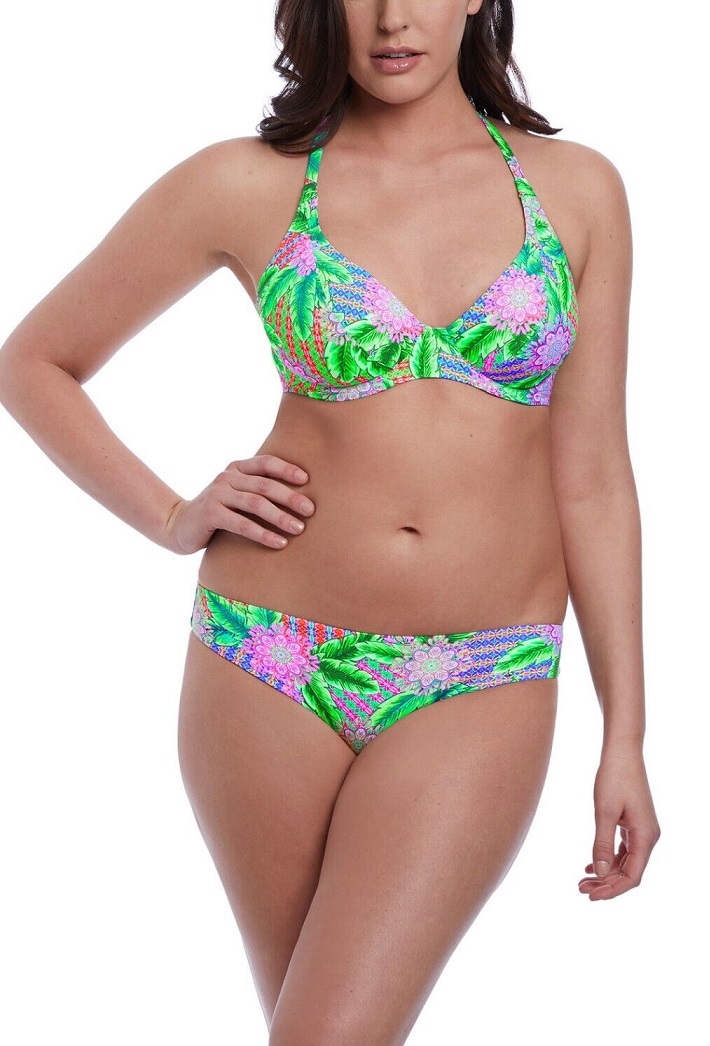 Freya Zamba Soft Triangle Bikini Bra Multi