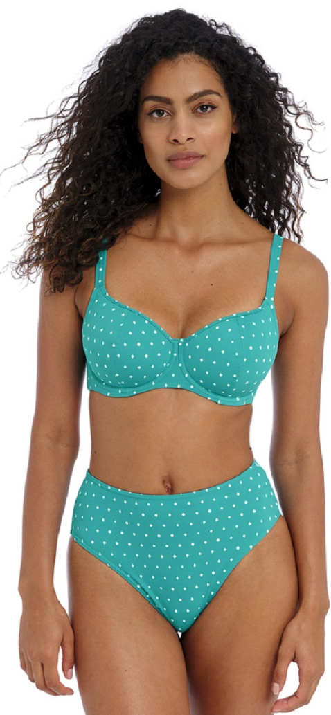 Freya Jewel Cove Sweetheart Bikini Bra Pant Set