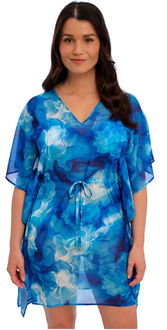 Fantasie Saunton Sands Matching Kaftan Dazzling Blue