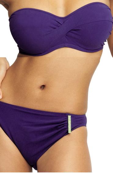 fantasie-athenabandeau-bikini-bra and briefs indigo
